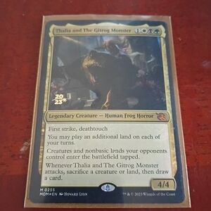Thalia and The Gitrog Monster Card